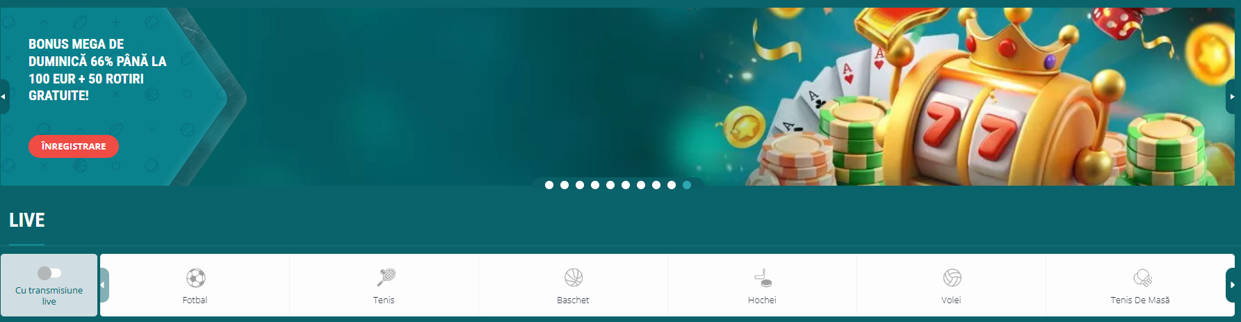 22bet ofertă casino
